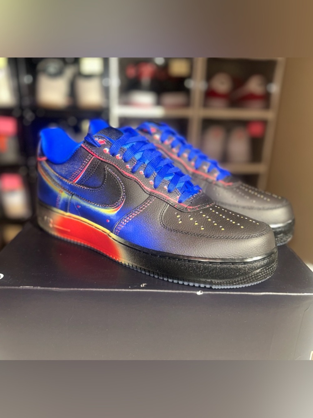 Nike Air Force 1 Low Retro "Heat Map" (style code: IB6834-001) Has Box - Picture 5 of 7